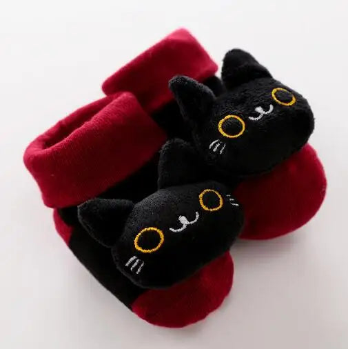 Meia Antiderrapante Plumi — Bichinhos de Inverno (0-18m)