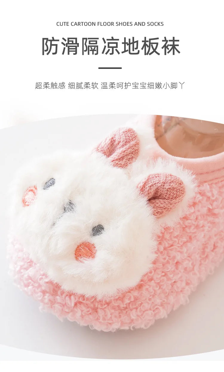 Pantufa Coelhinho Plumi — Quentinha Antiderrapante