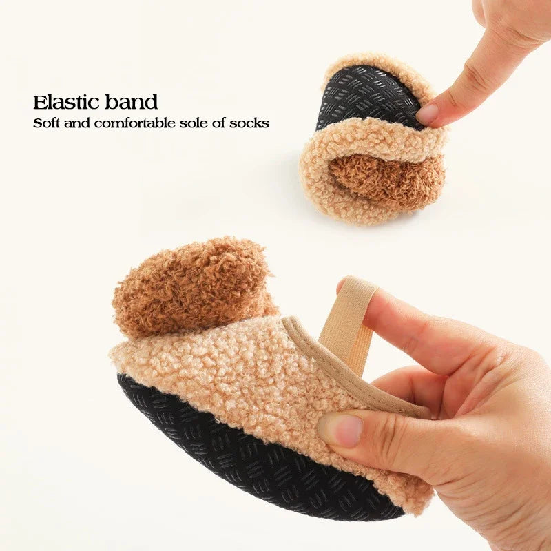 Meia-Pantufa Ursinho Plumi — Inverno