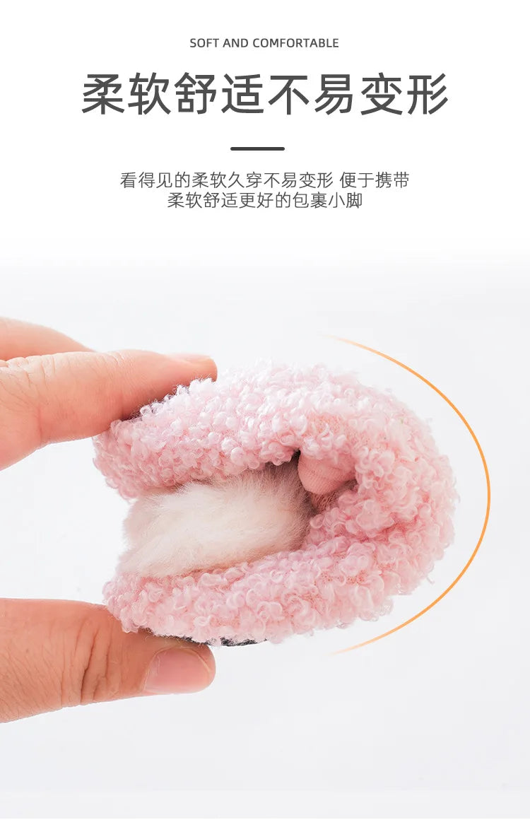 Pantufa Coelhinho Plumi — Quentinha Antiderrapante