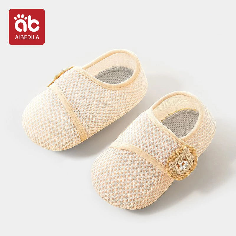 Tênis Indoor Plumi — Respirável de Verão (6m-4 anos)