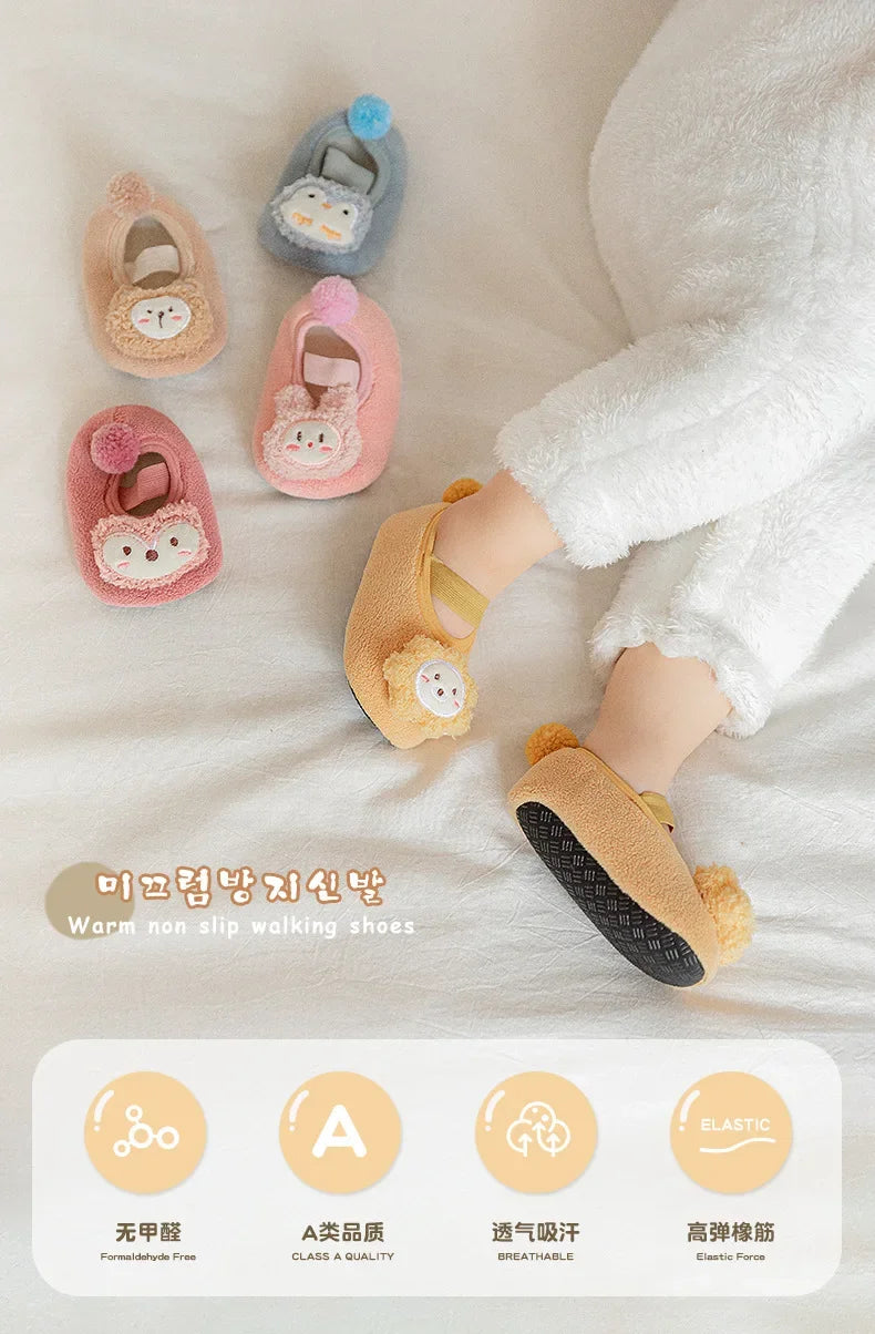 Pantufa de Tricô Plumi — Quentinha e Antiderrapante