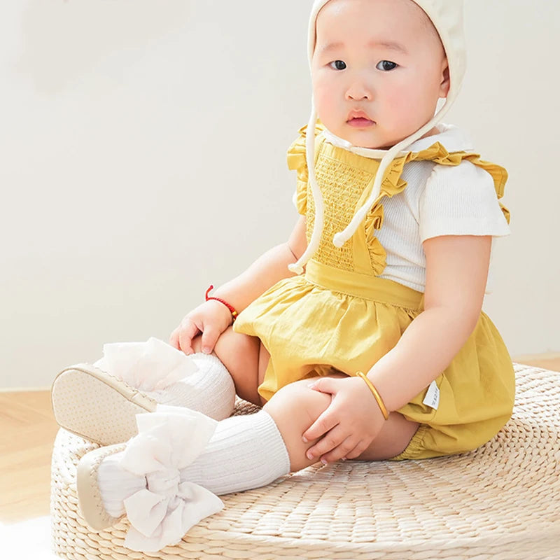 Meia-Sapatilha Princesa Plumi — Cano Longo com Laço