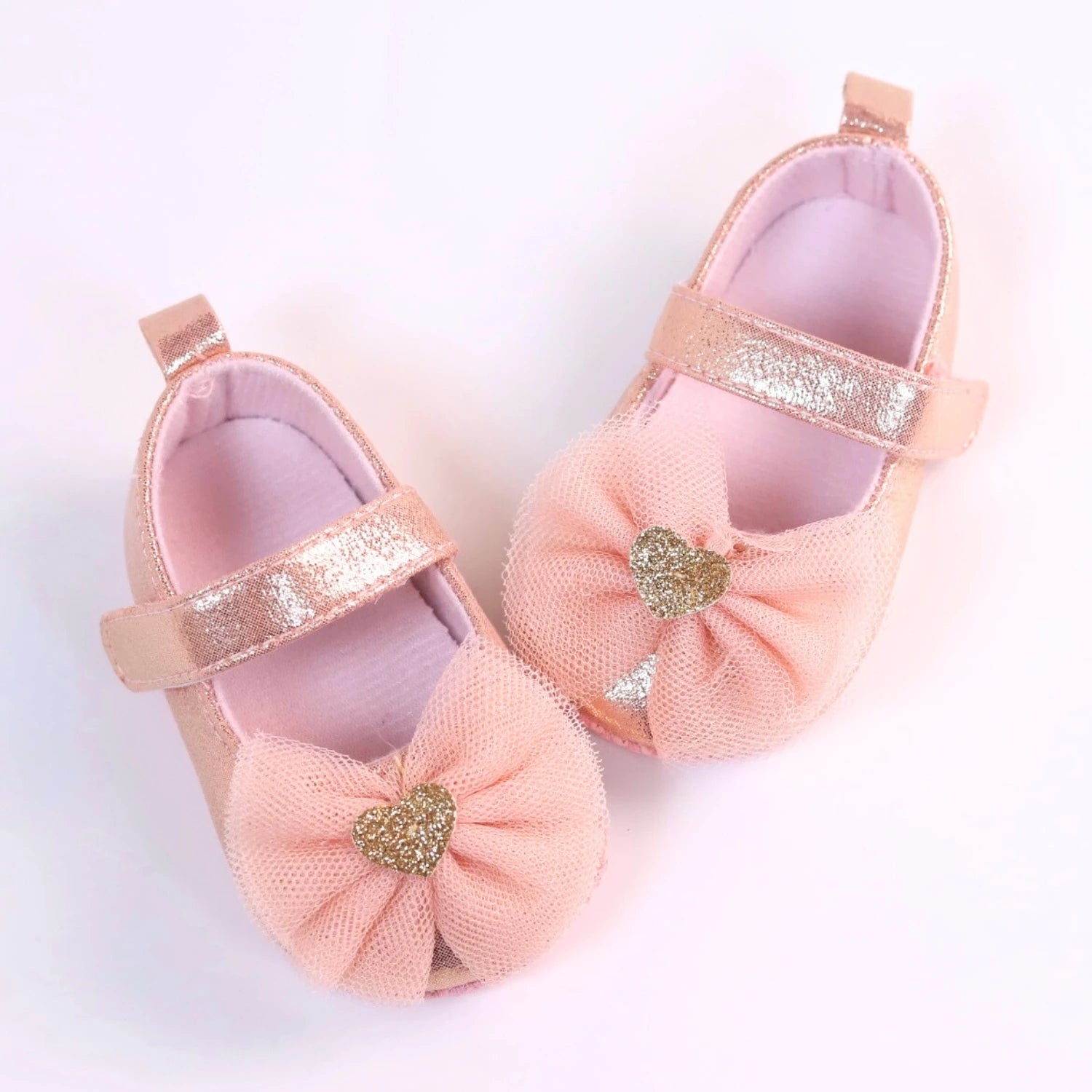 Sapatinho Princesa de Renda Plumi — Primeiros Passos (Antiderrapante)