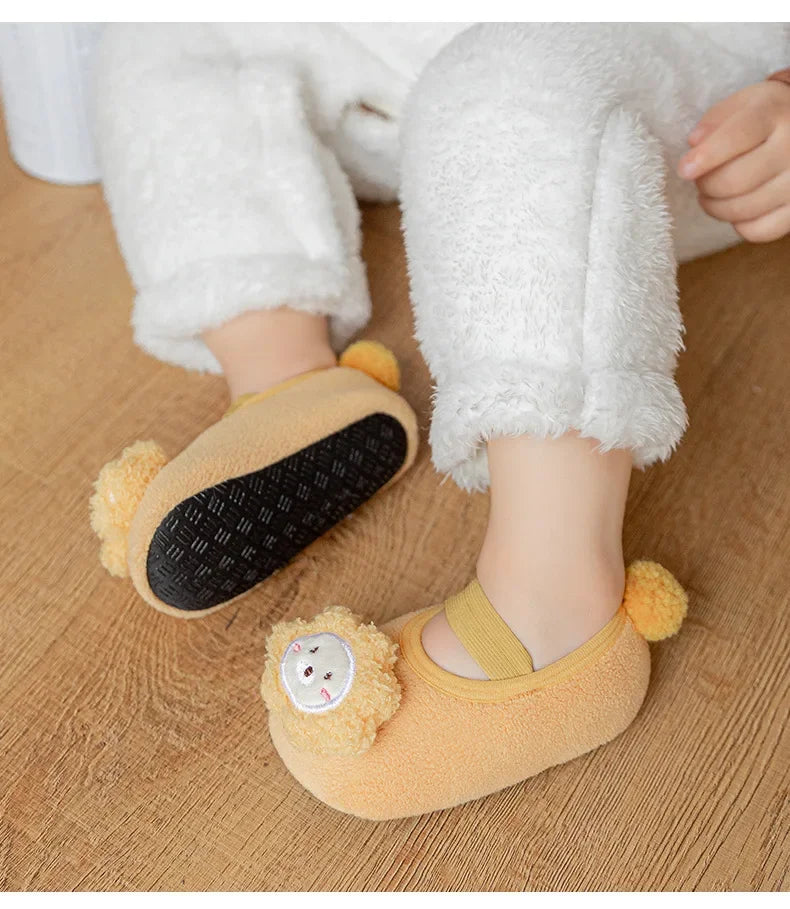 Pantufa de Tricô Plumi — Quentinha e Antiderrapante