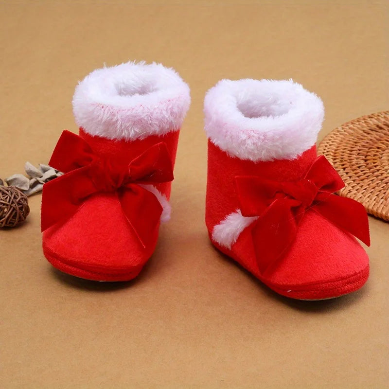 Botinha Pompom Plumi — Quentinha de Inverno (Recém-nascido)