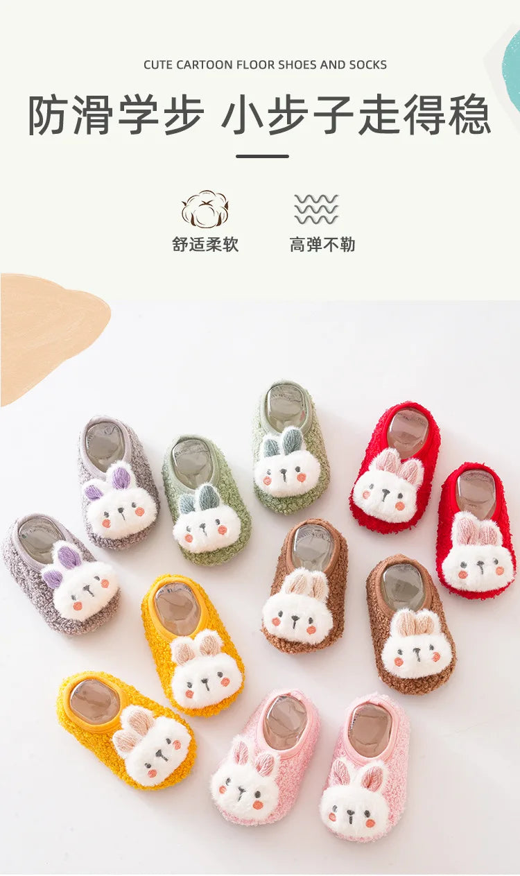 Pantufa Coelhinho Plumi — Quentinha Antiderrapante