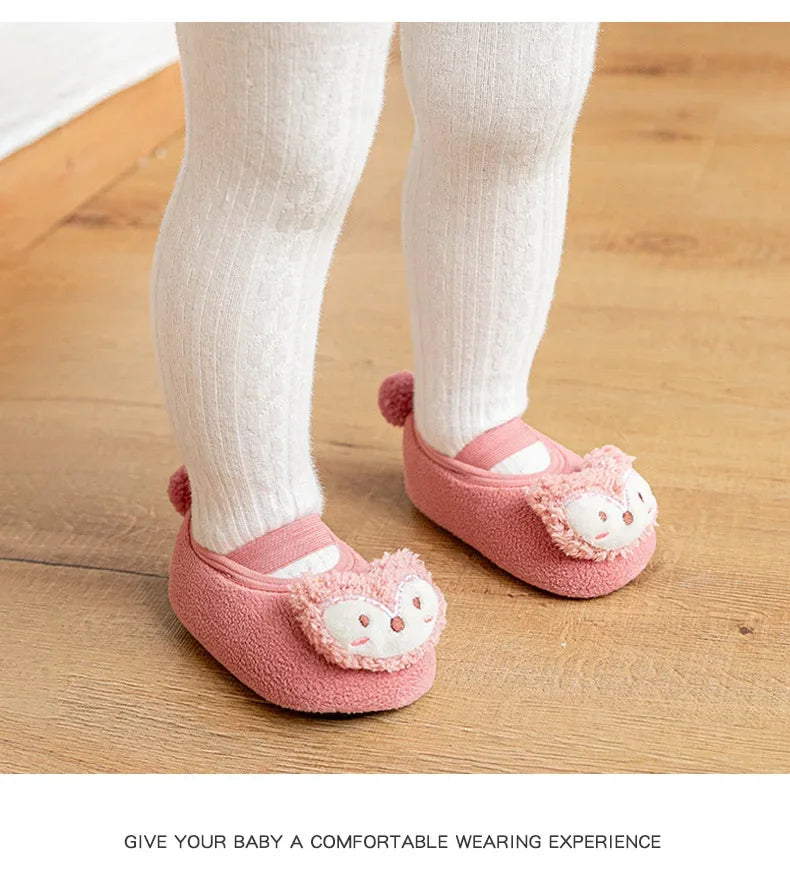 Pantufa de Tricô Plumi — Quentinha e Antiderrapante