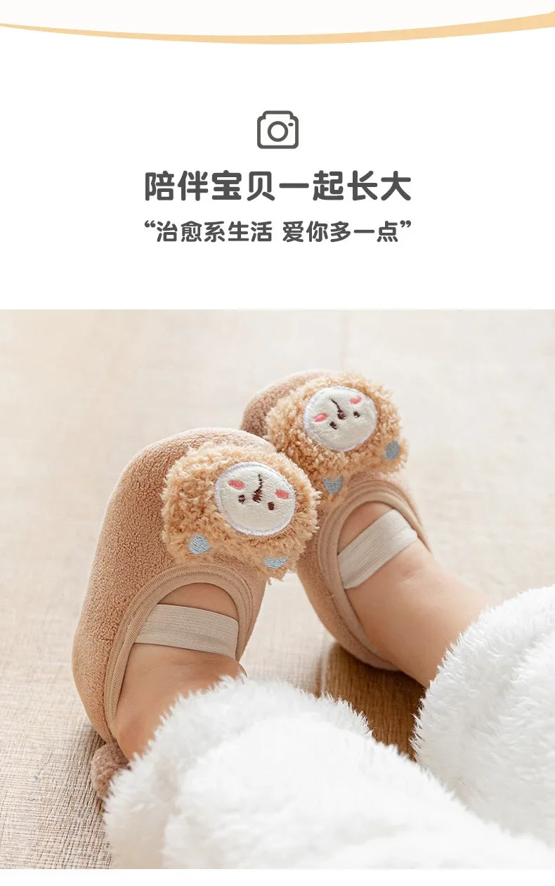 Pantufa de Tricô Plumi — Quentinha e Antiderrapante