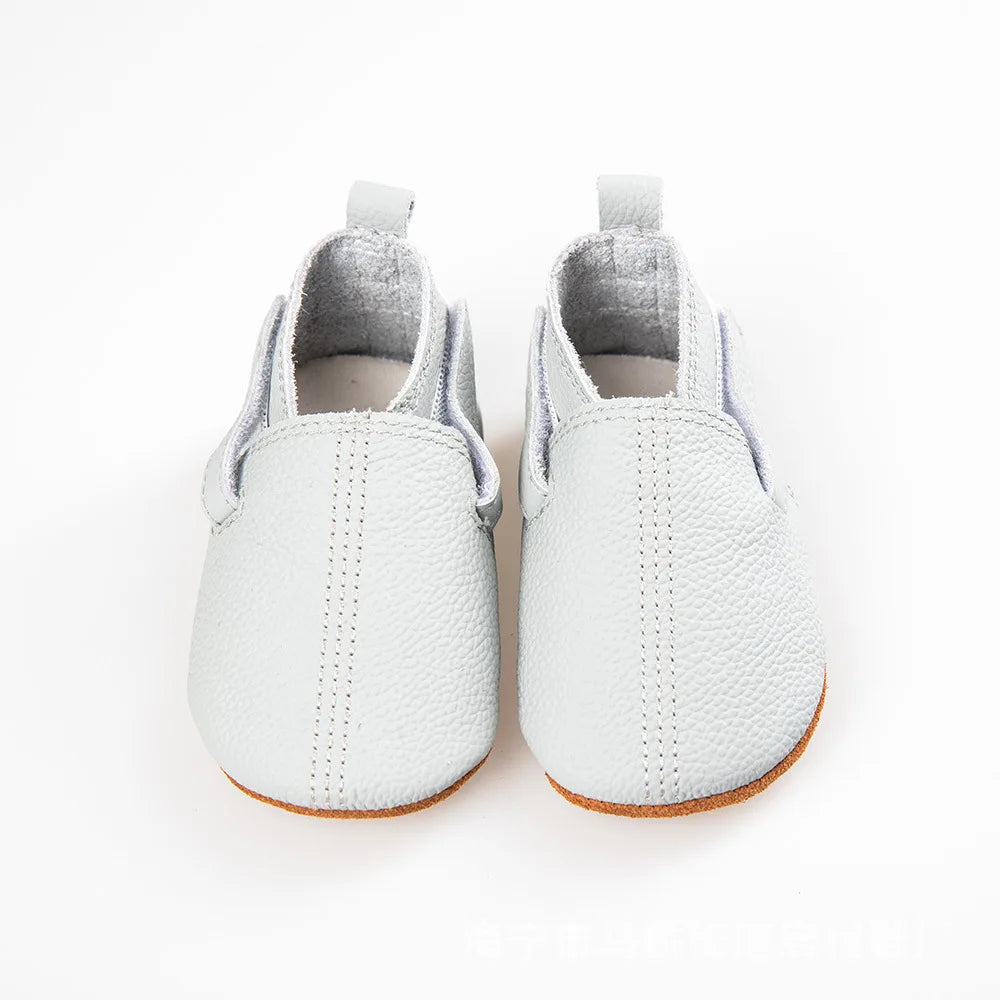 Mocassim de Couro Plumi — Pelúcia de Inverno (0-24m)