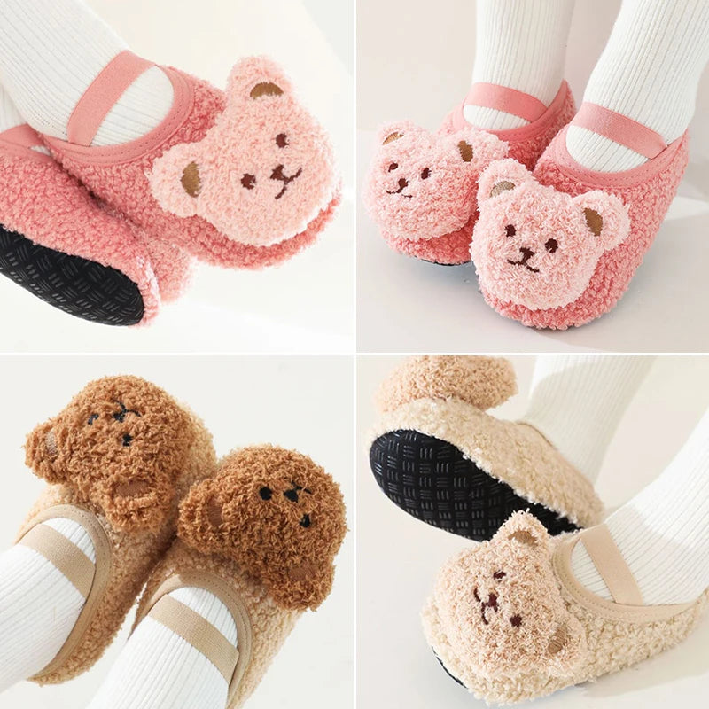 Meia-Pantufa Ursinho Plumi — Inverno