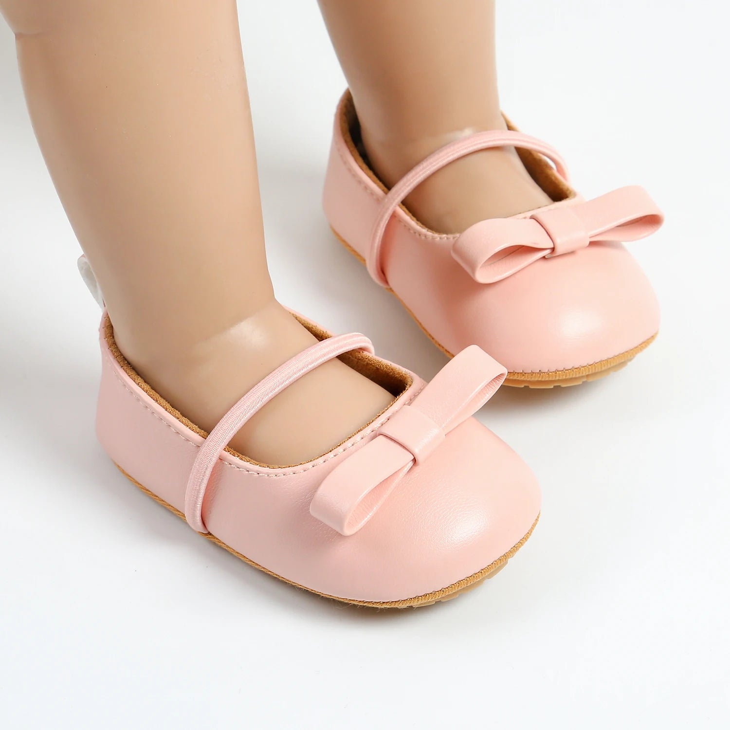 Sapato de Couro Plumi — Premium Antiderrapante (0-18 meses)