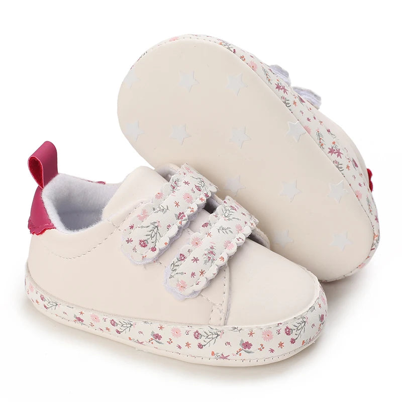 Tênis Princesa Plumi — Flores e Laço (0-18m)
