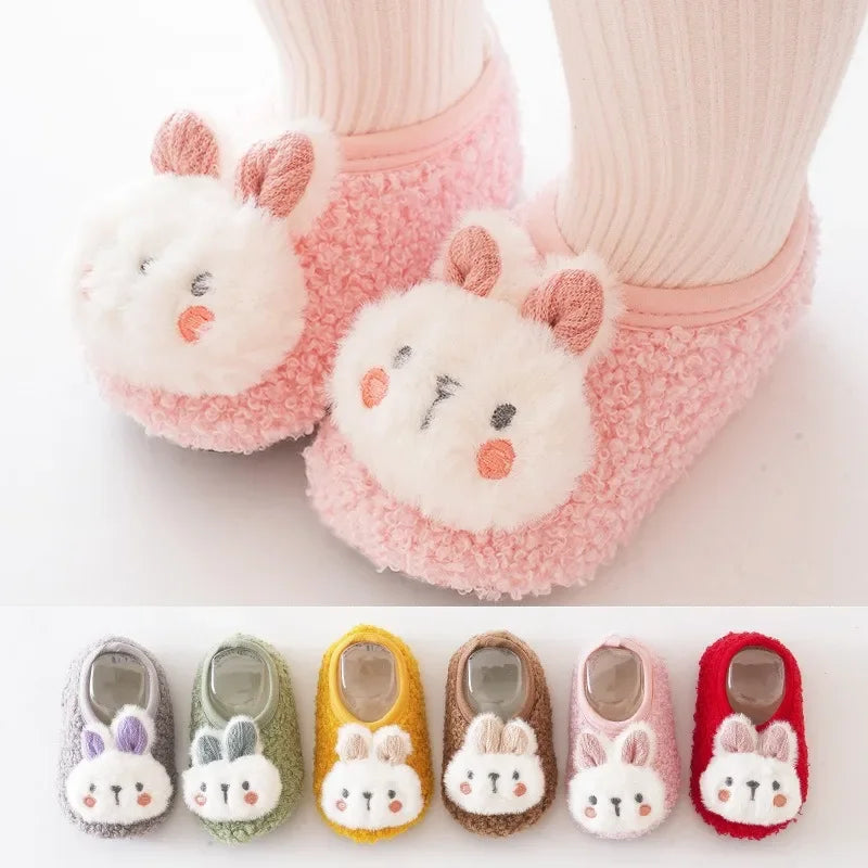 Pantufa Coelhinho Plumi — Quentinha Antiderrapante