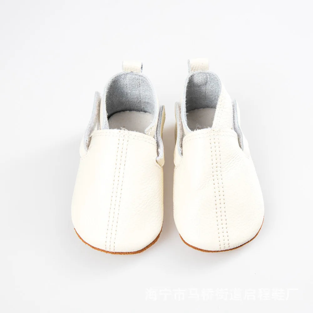 Mocassim de Couro Plumi — Pelúcia de Inverno (0-24m)