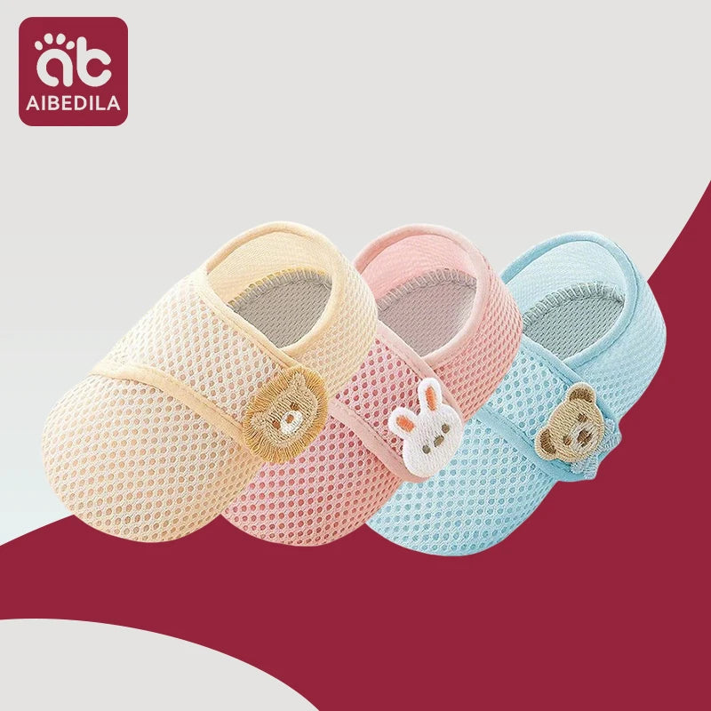 Tênis Indoor Plumi — Respirável de Verão (6m-4 anos)