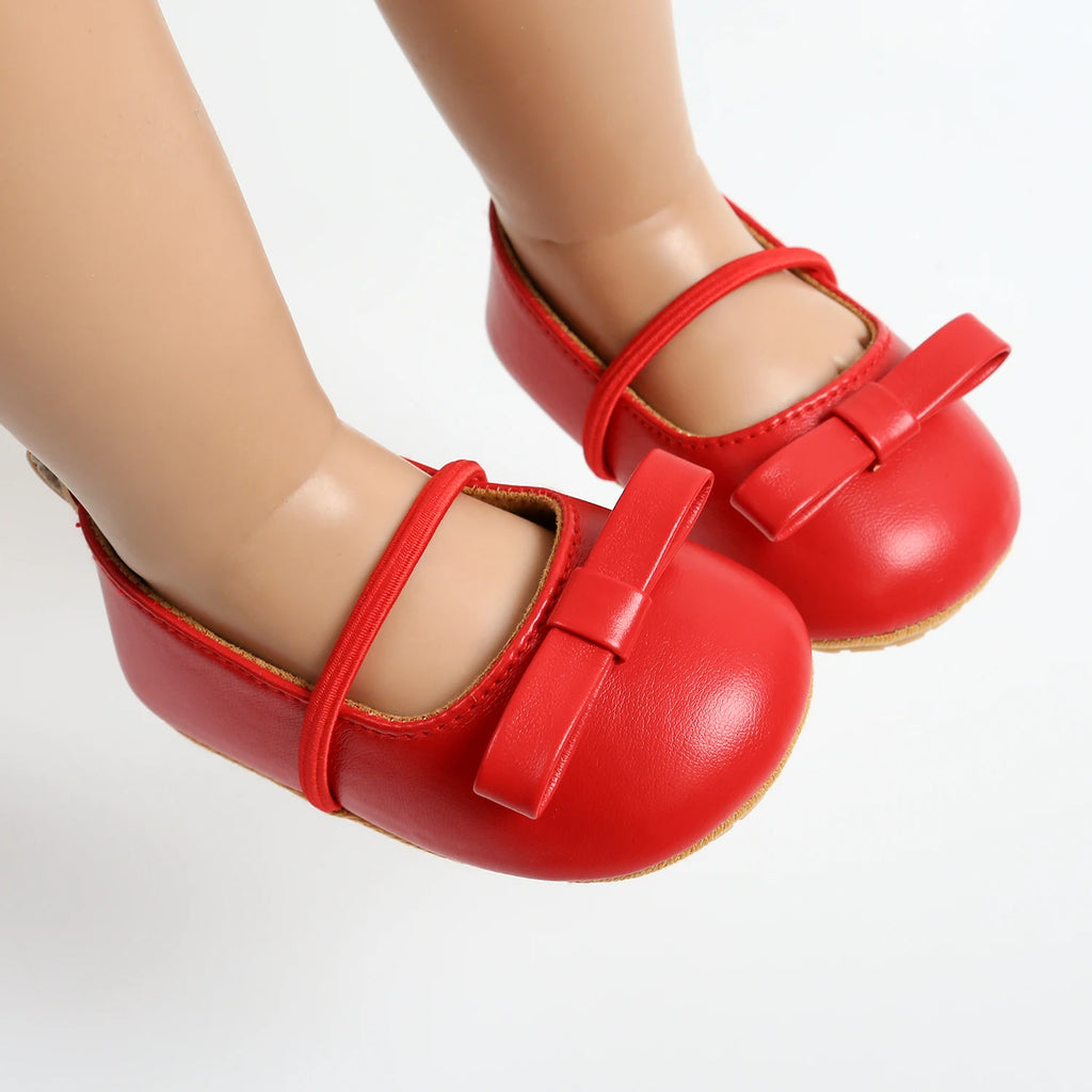 Sapato de Couro Plumi — Premium Antiderrapante (0-18 meses)