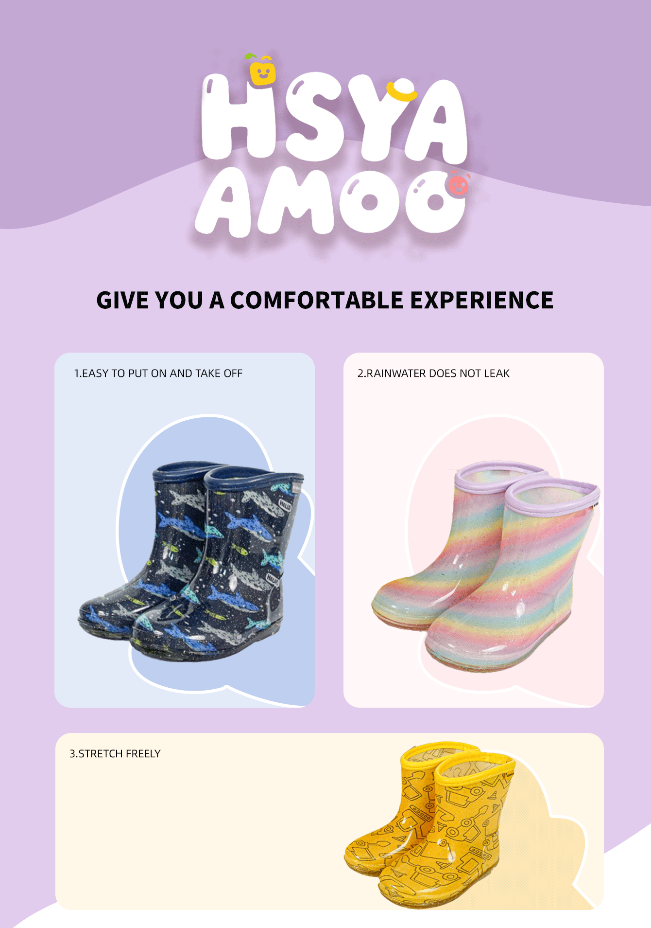 Galocha Infantil Plumi — Impermeável Antiderrapante