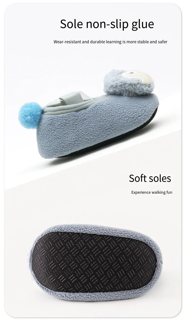 Pantufa de Tricô Plumi — Quentinha e Antiderrapante