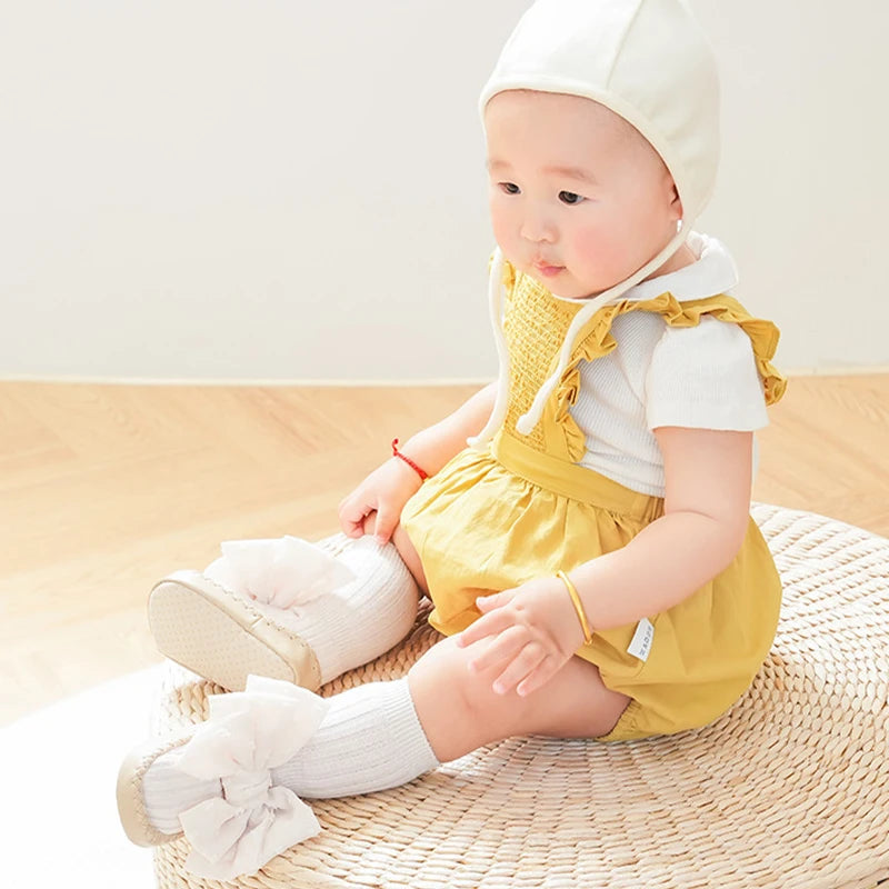 Meia-Sapatilha Princesa Plumi — Cano Longo com Laço