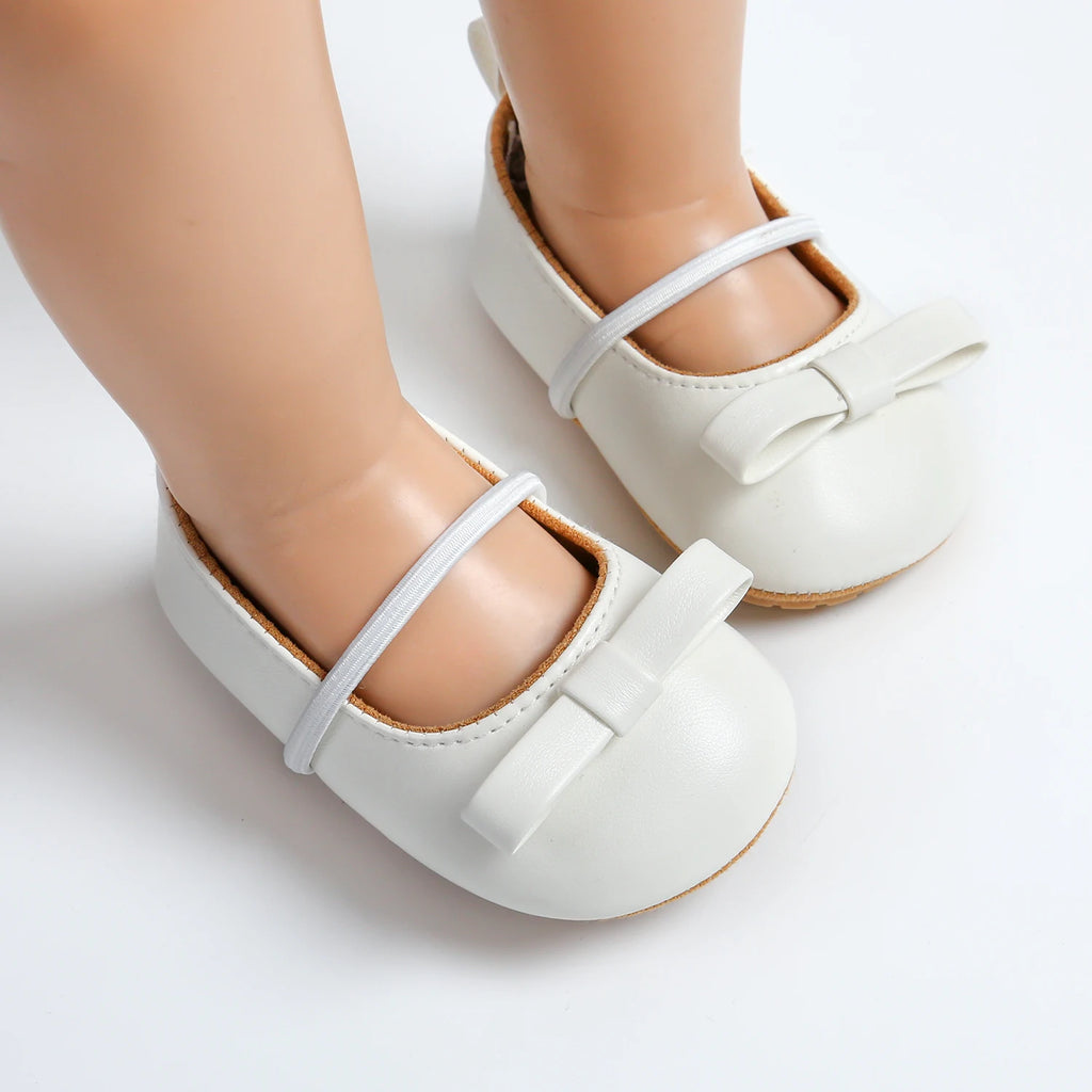 Sapato de Couro Plumi — Premium Antiderrapante (0-18 meses)