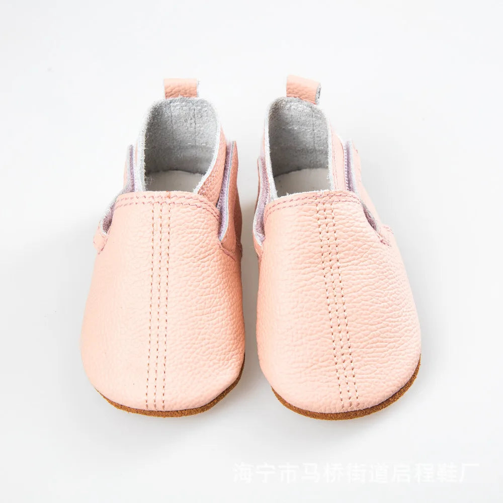 Mocassim de Couro Plumi — Pelúcia de Inverno (0-24m)