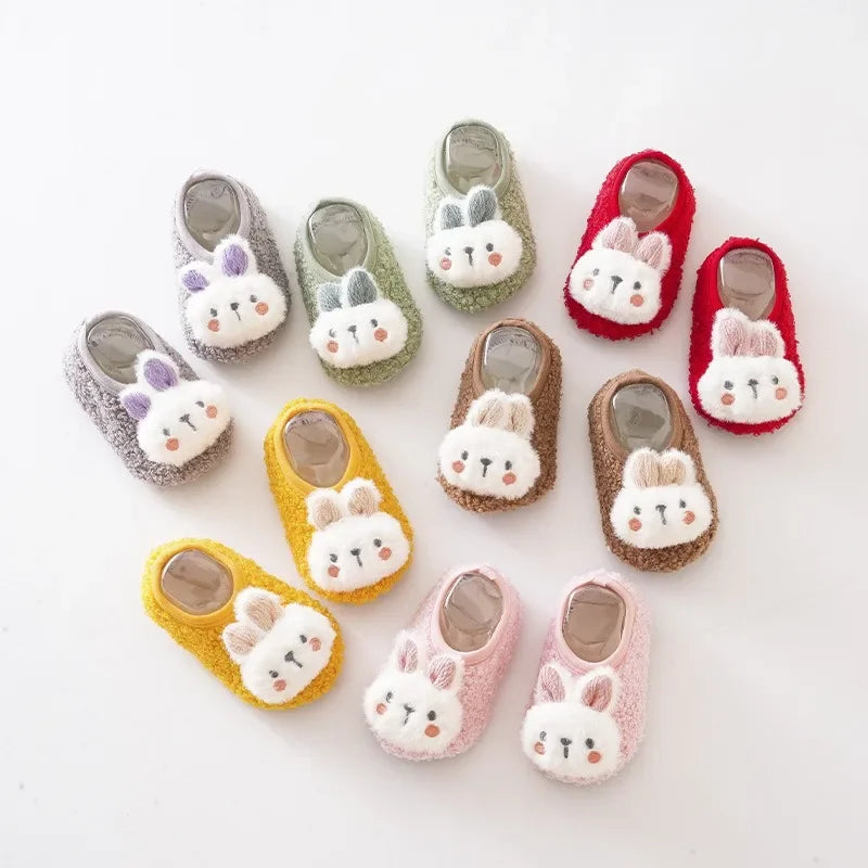 Pantufa Coelhinho Plumi — Quentinha Antiderrapante