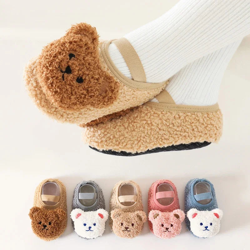 Meia-Pantufa Ursinho Plumi — Inverno