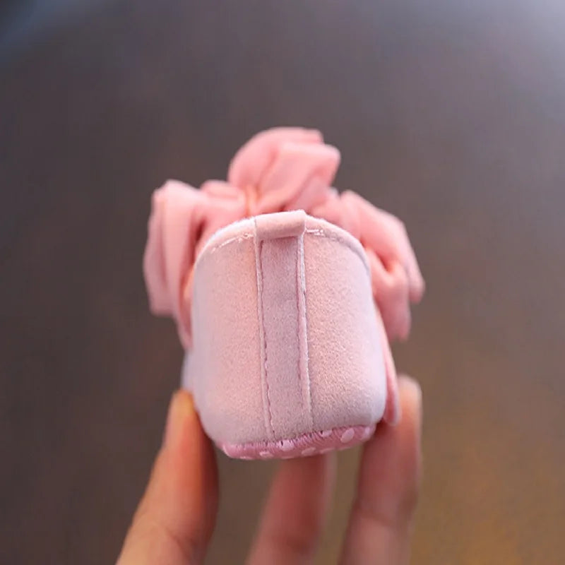 Sapatilha Princesa de Renda Plumi — Batizado e Festa (0-18 meses)