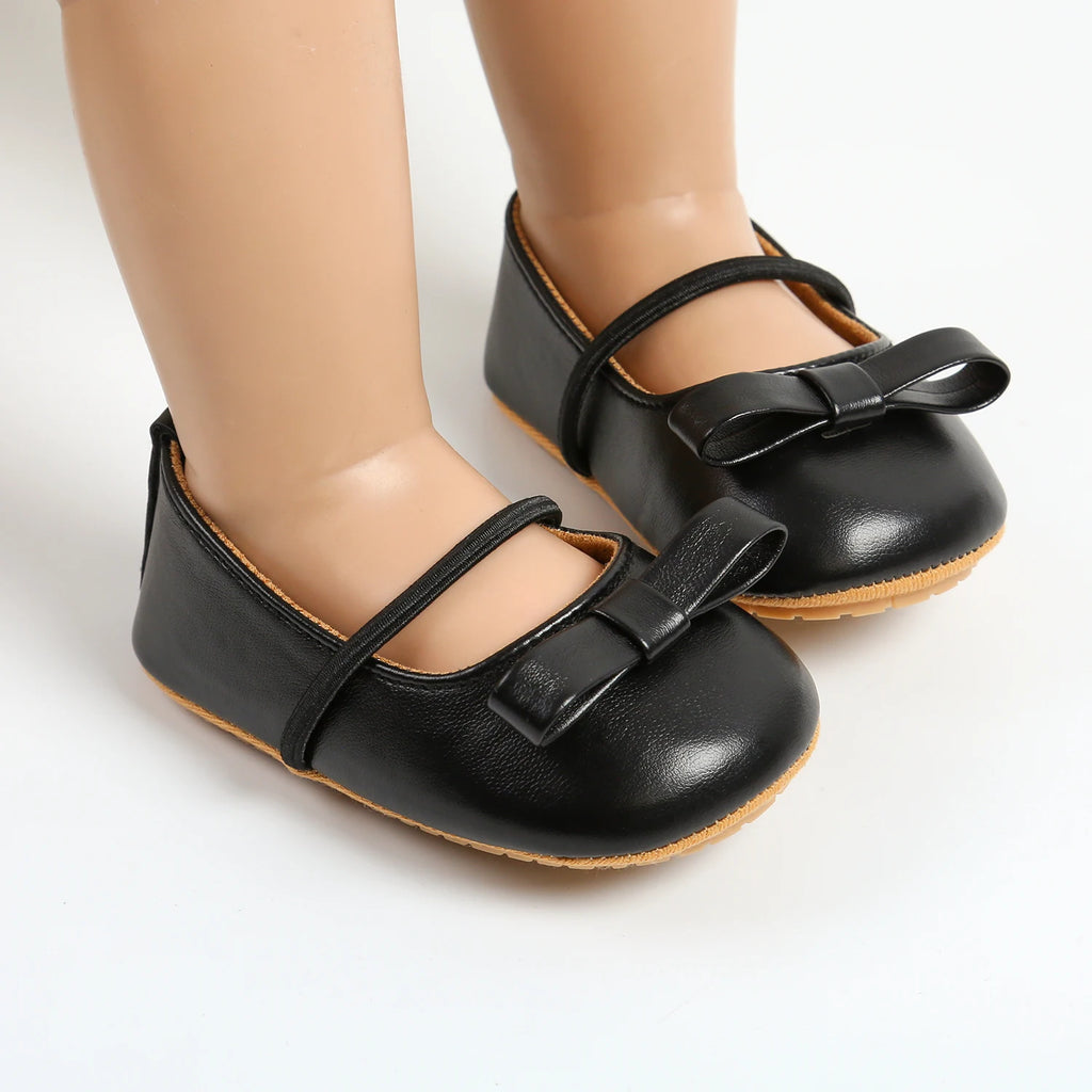 Sapato de Couro Plumi — Premium Antiderrapante (0-18 meses)