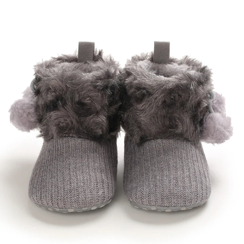 Botinha Quentinha Plumi — Inverno Antiderrapante (0-18m)