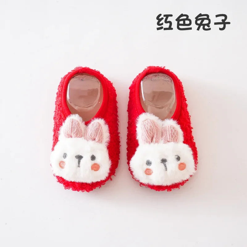Pantufa Coelhinho Plumi — Quentinha Antiderrapante
