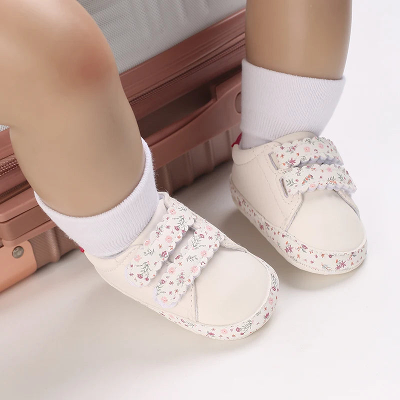 Tênis Princesa Plumi — Flores e Laço (0-18m)