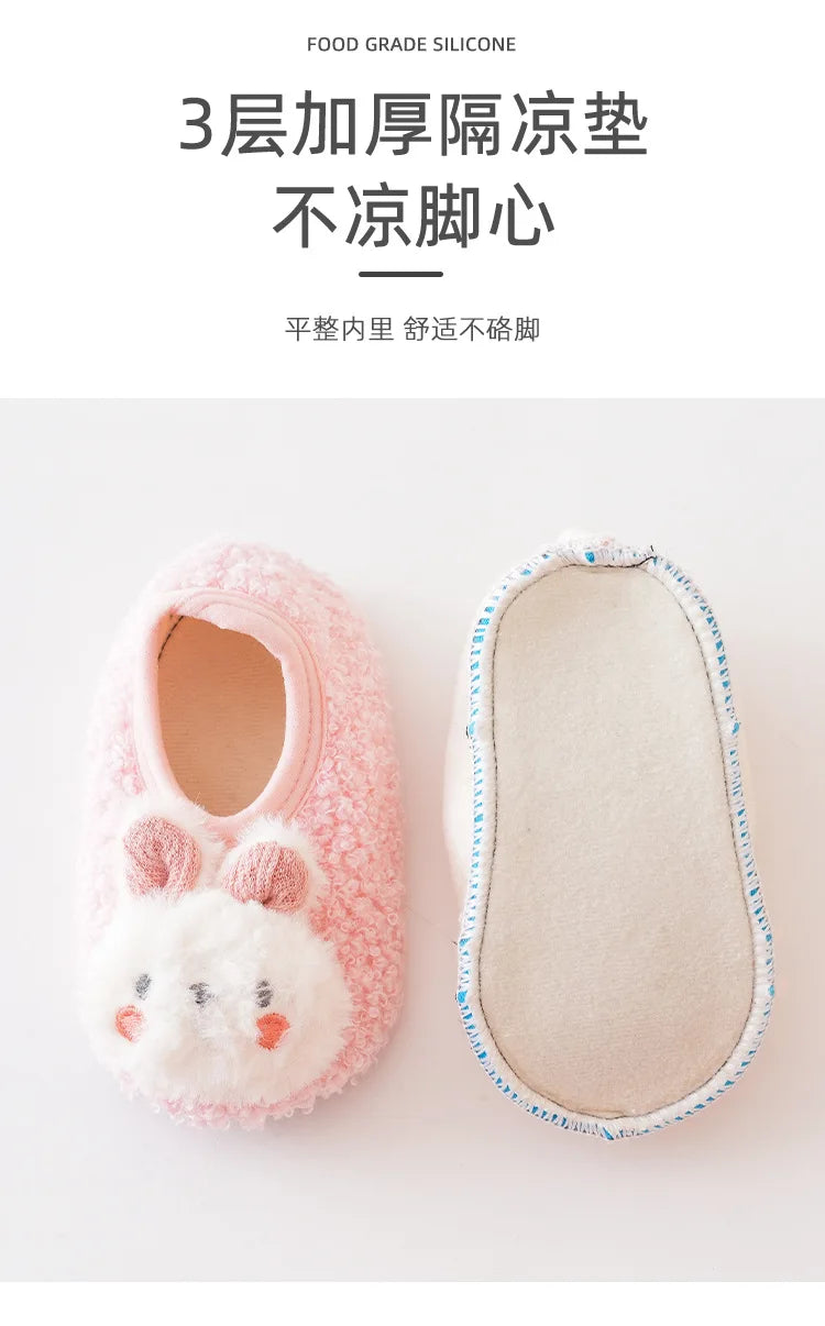 Pantufa Coelhinho Plumi — Quentinha Antiderrapante