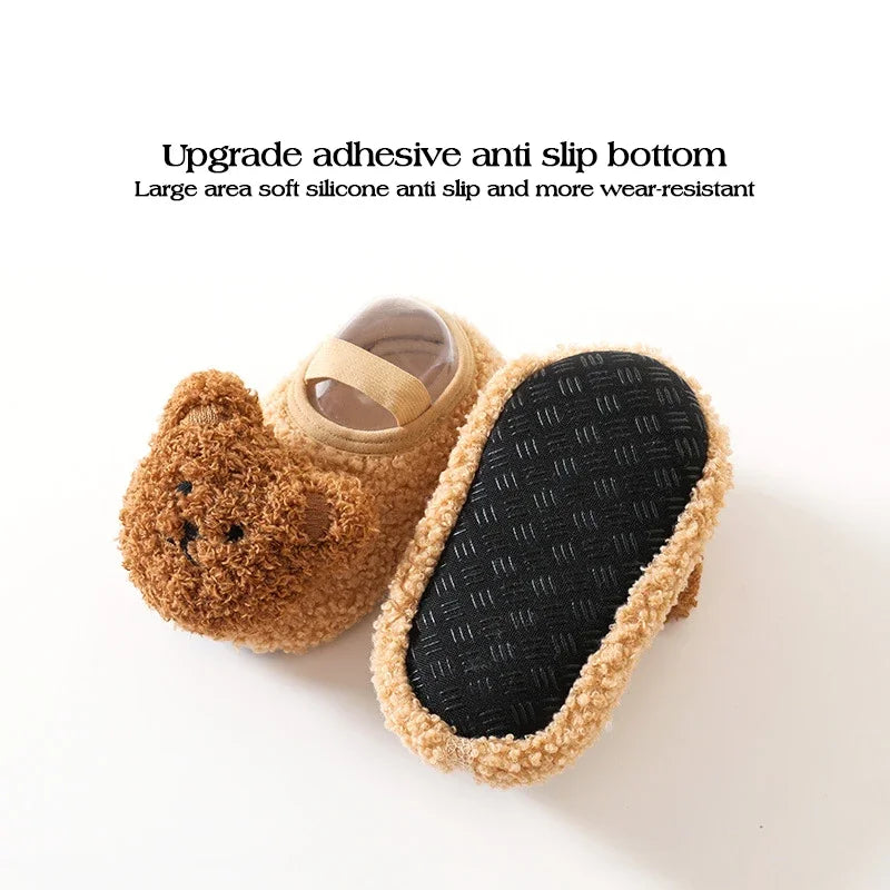 Meia-Pantufa Ursinho Plumi — Inverno