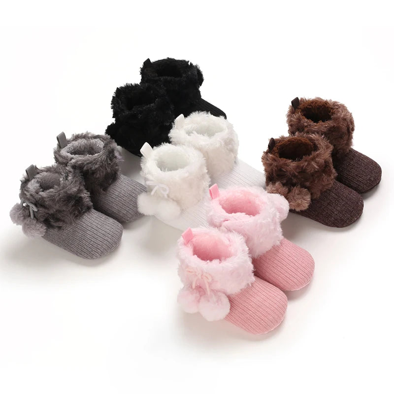 Botinha Quentinha Plumi — Inverno Antiderrapante (0-18m)