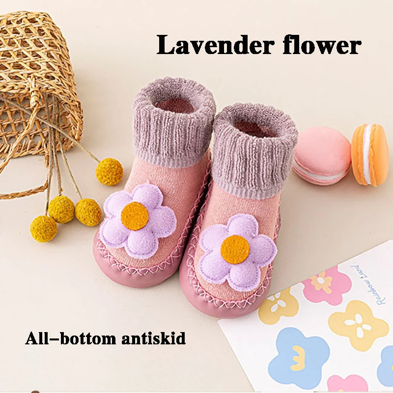Meia-Pantufa Bichinhos Plumi — Inverno Antiderrapante (0-24m)