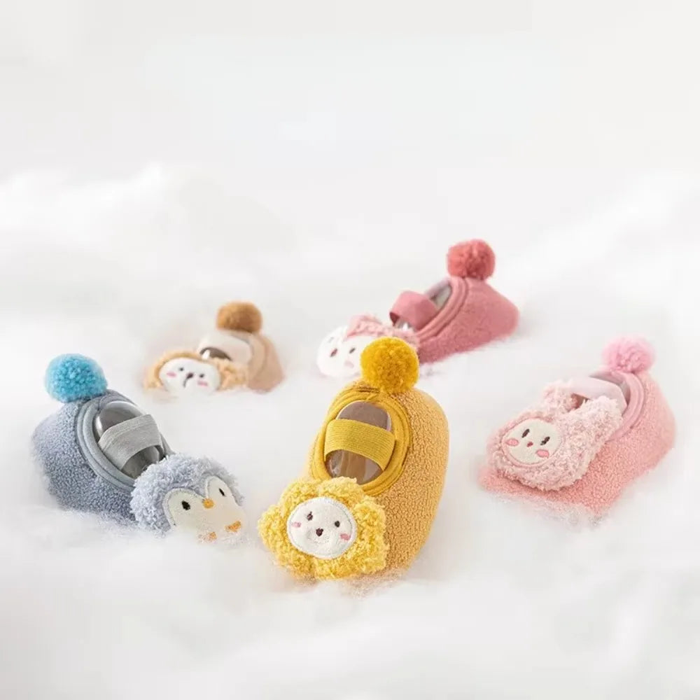 Pantufa de Tricô Plumi — Quentinha e Antiderrapante
