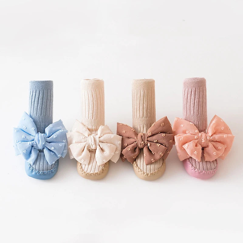 Meia-Sapatilha Princesa Plumi — Cano Longo com Laço