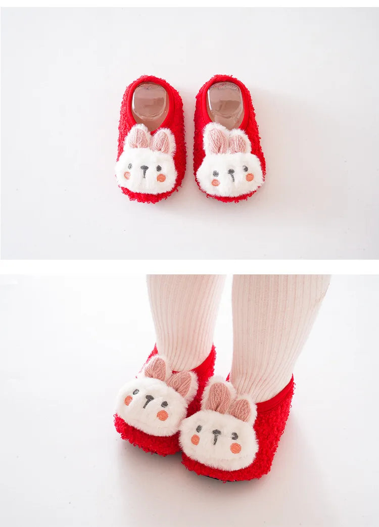 Pantufa Coelhinho Plumi — Quentinha Antiderrapante
