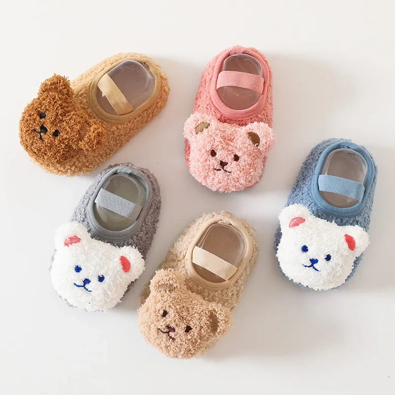 Meia-Pantufa Ursinho Plumi — Inverno