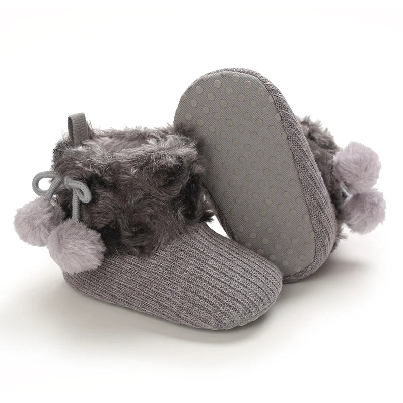 Botinha Quentinha Plumi — Inverno Antiderrapante (0-18m)